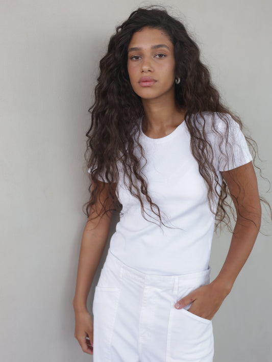 Rib Crew T-shirt