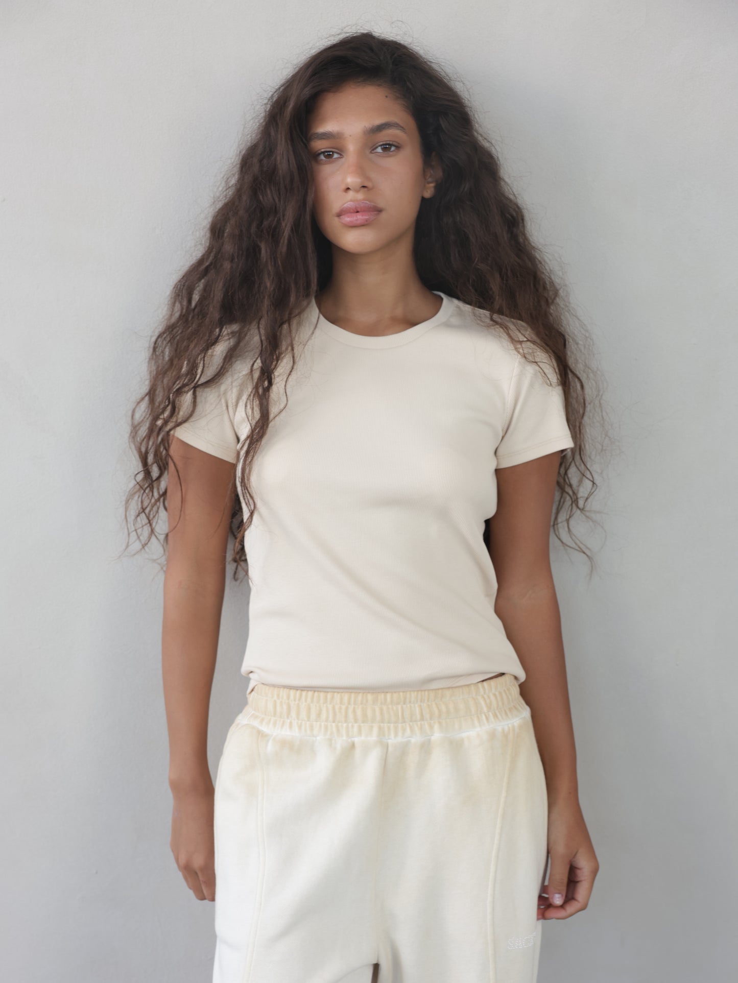 Rib Crew T-shirt