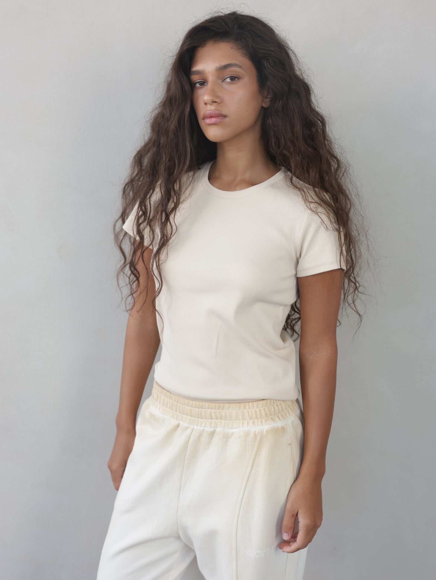 Rib Crew T-shirt