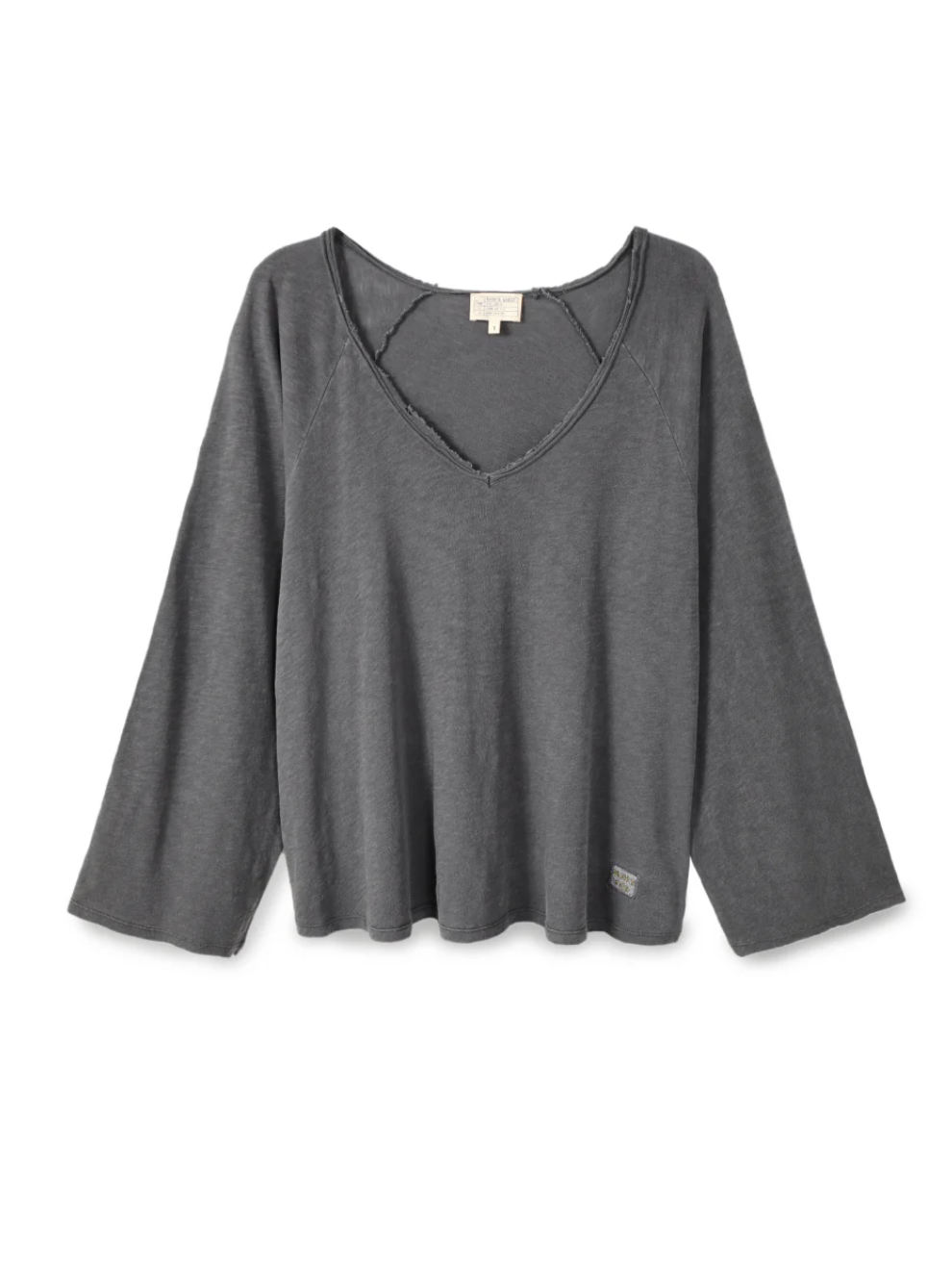 Bell sleeve V-neck Top