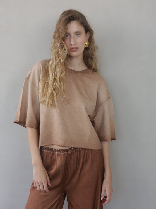 Vintage Washed Crop Top