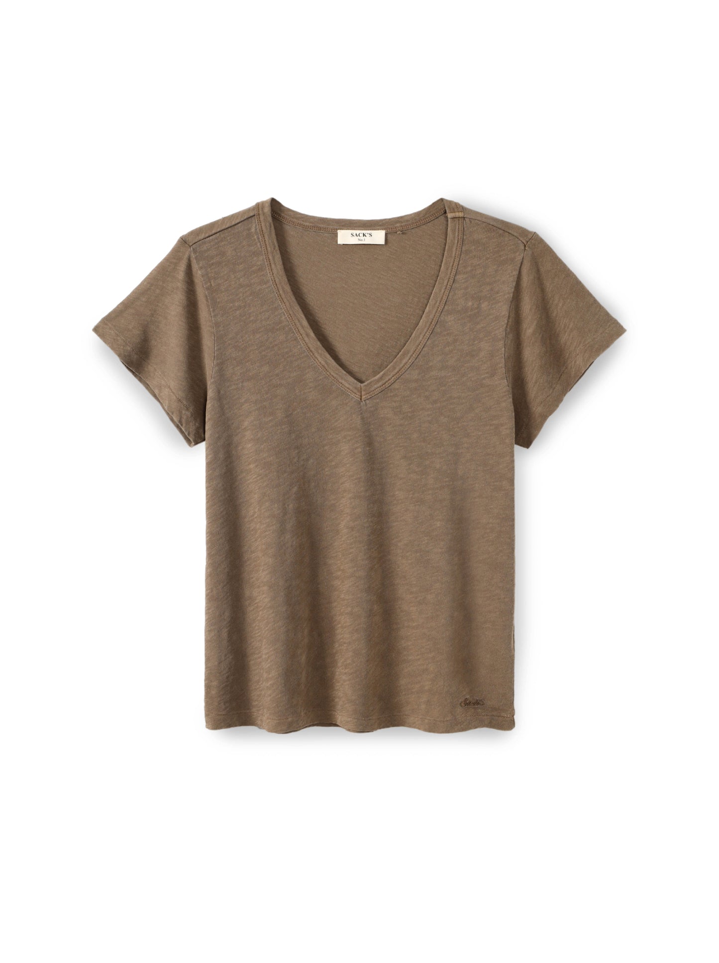 Basic V-neck T-shirt