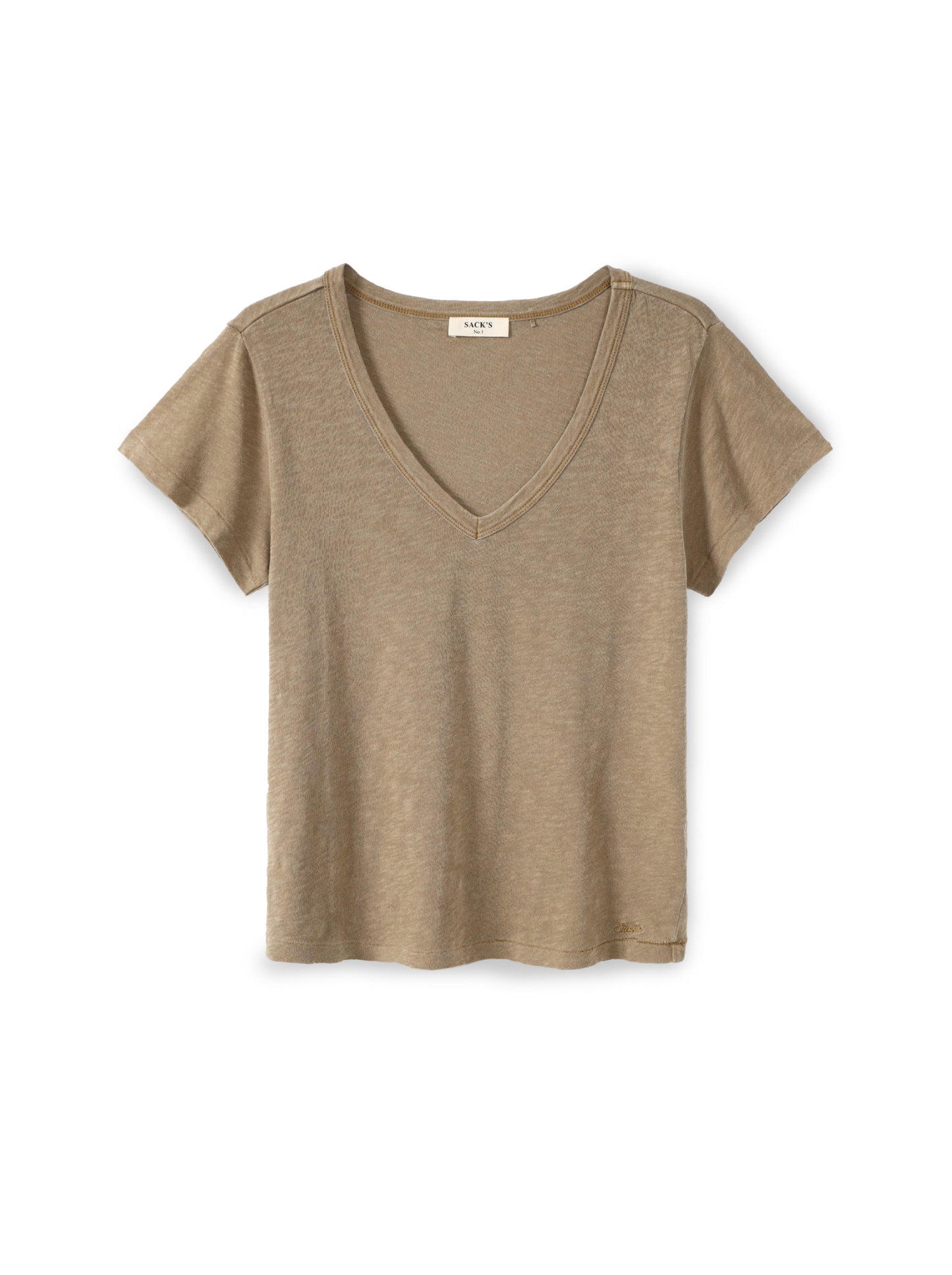 Basic V-neck T-shirt