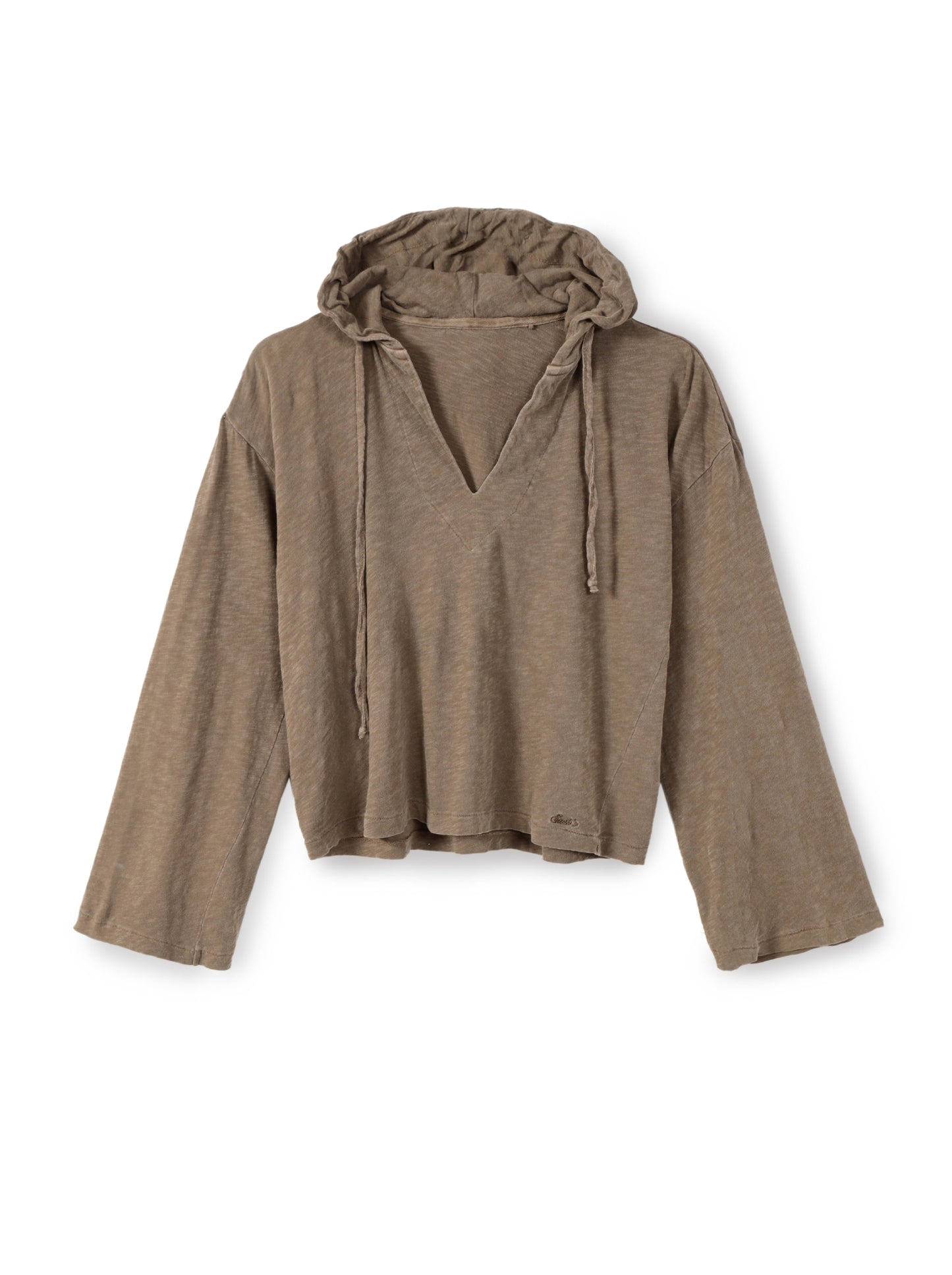 Hoodie combination shirt