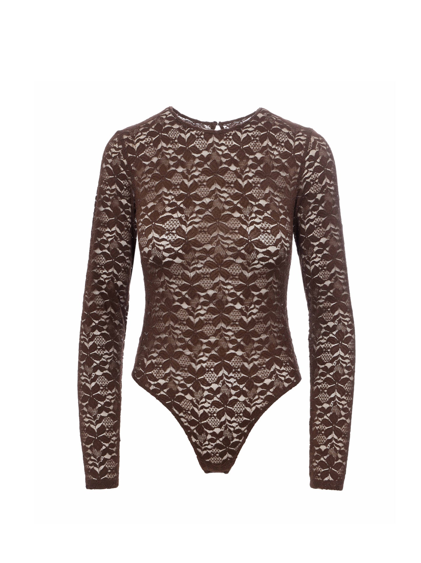 Long-sleeve Lace Bodysuit