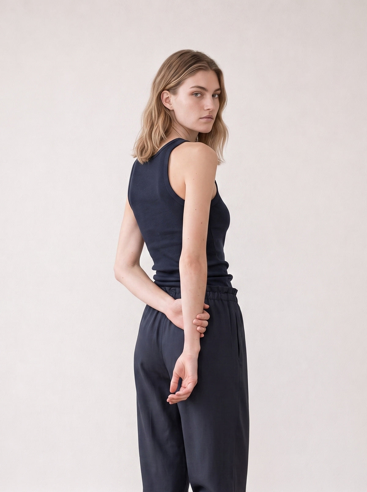 Ribbed tank top