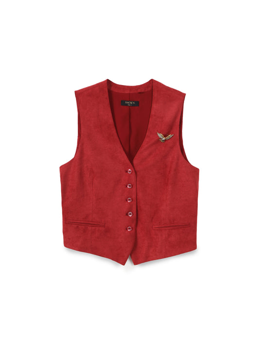 Suede Vest