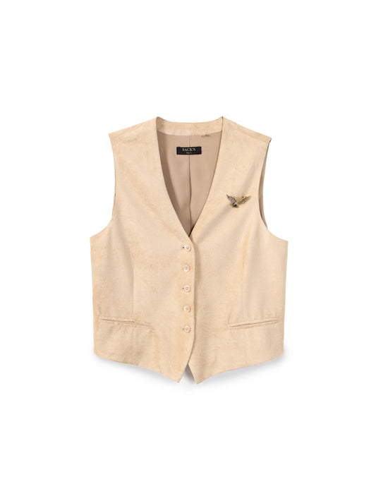 Suede Vest