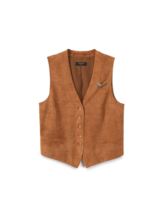 Suede Vest