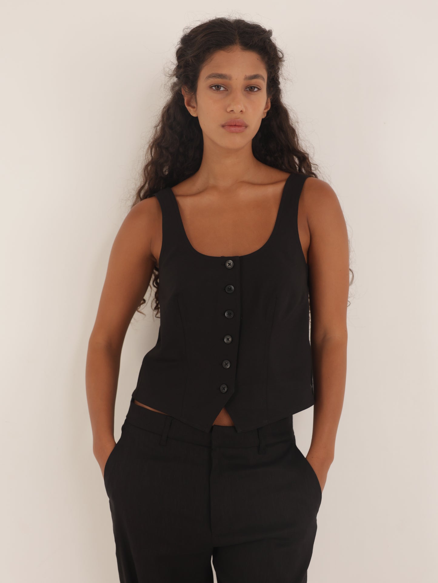 Corset with straps