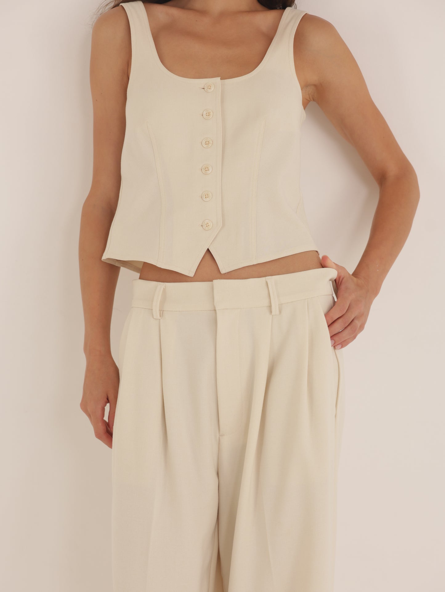 Corset with straps