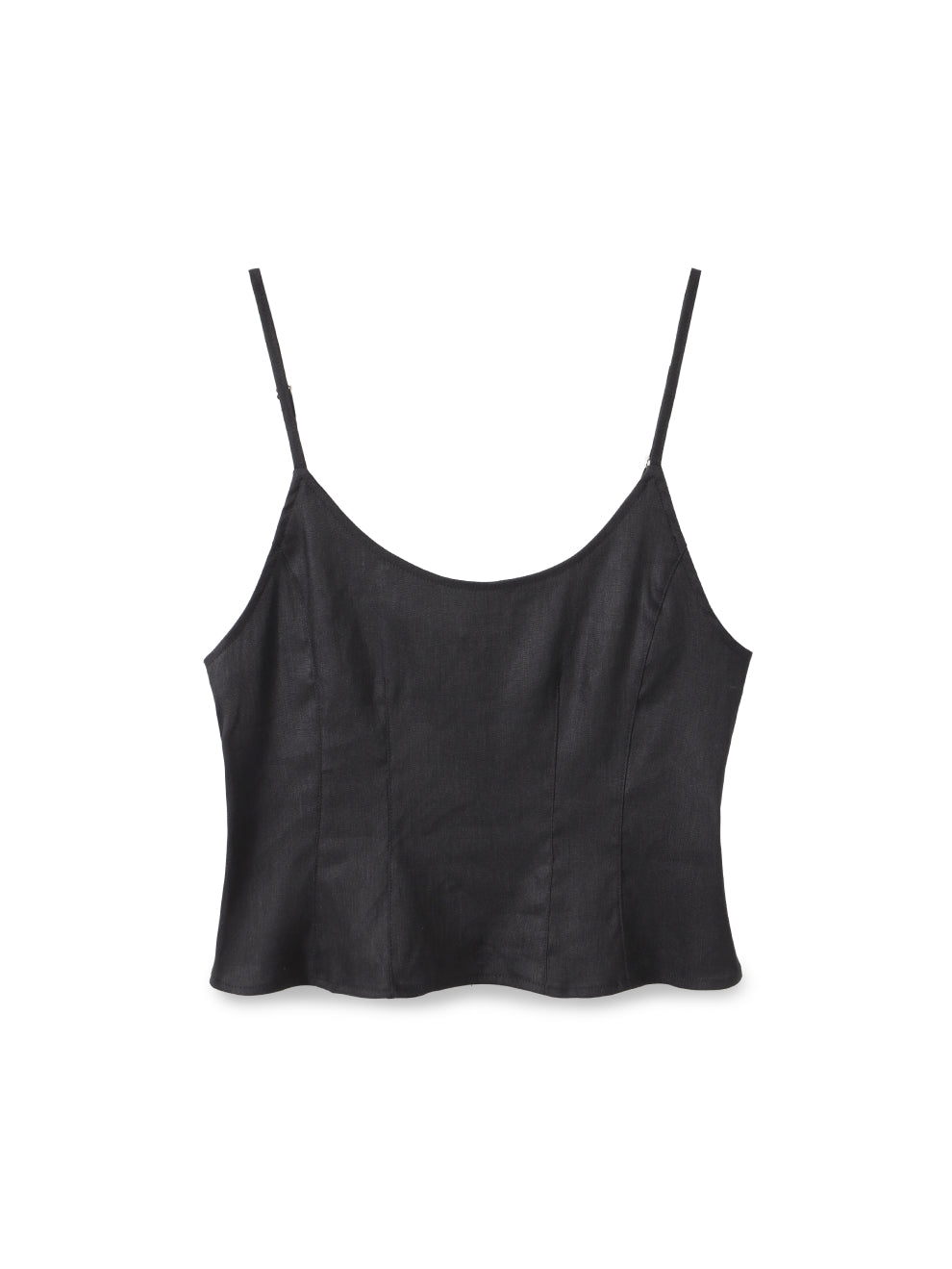 Loose linen tank top