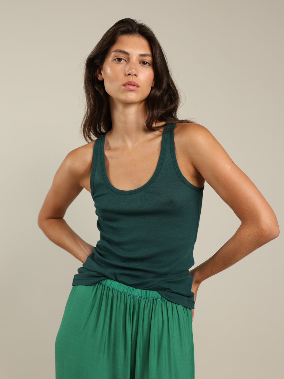 Round Neck Tank Top