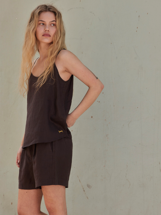 Linen tank top