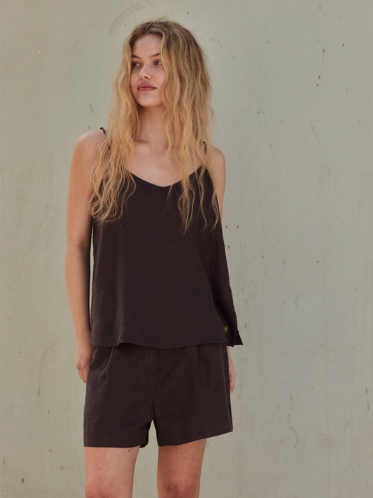 Linen tank top