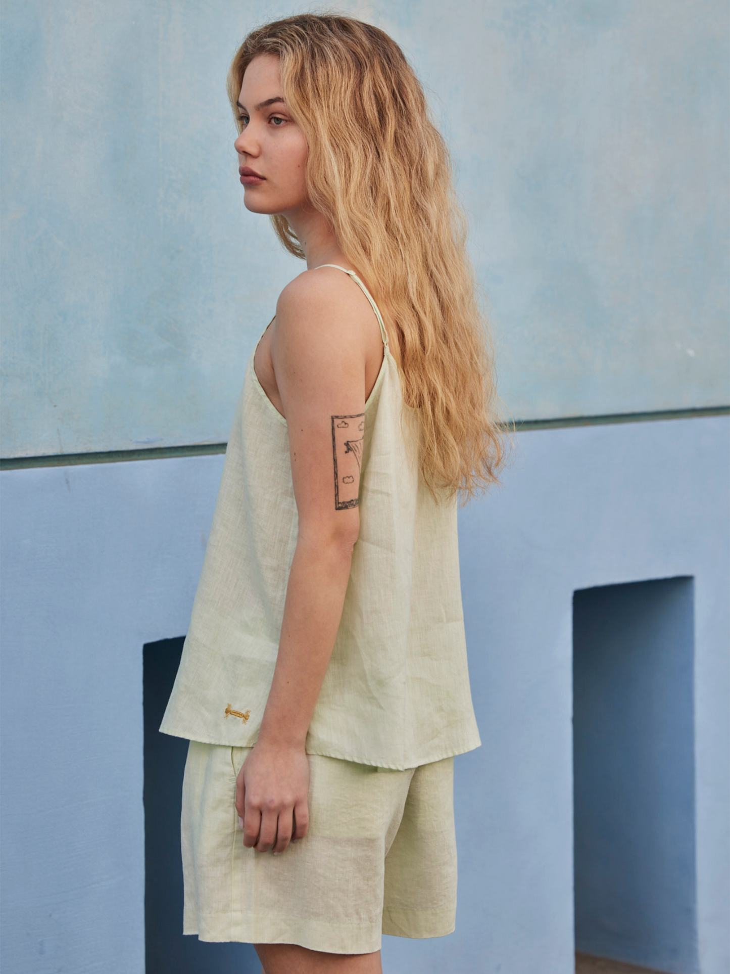 Linen tank top