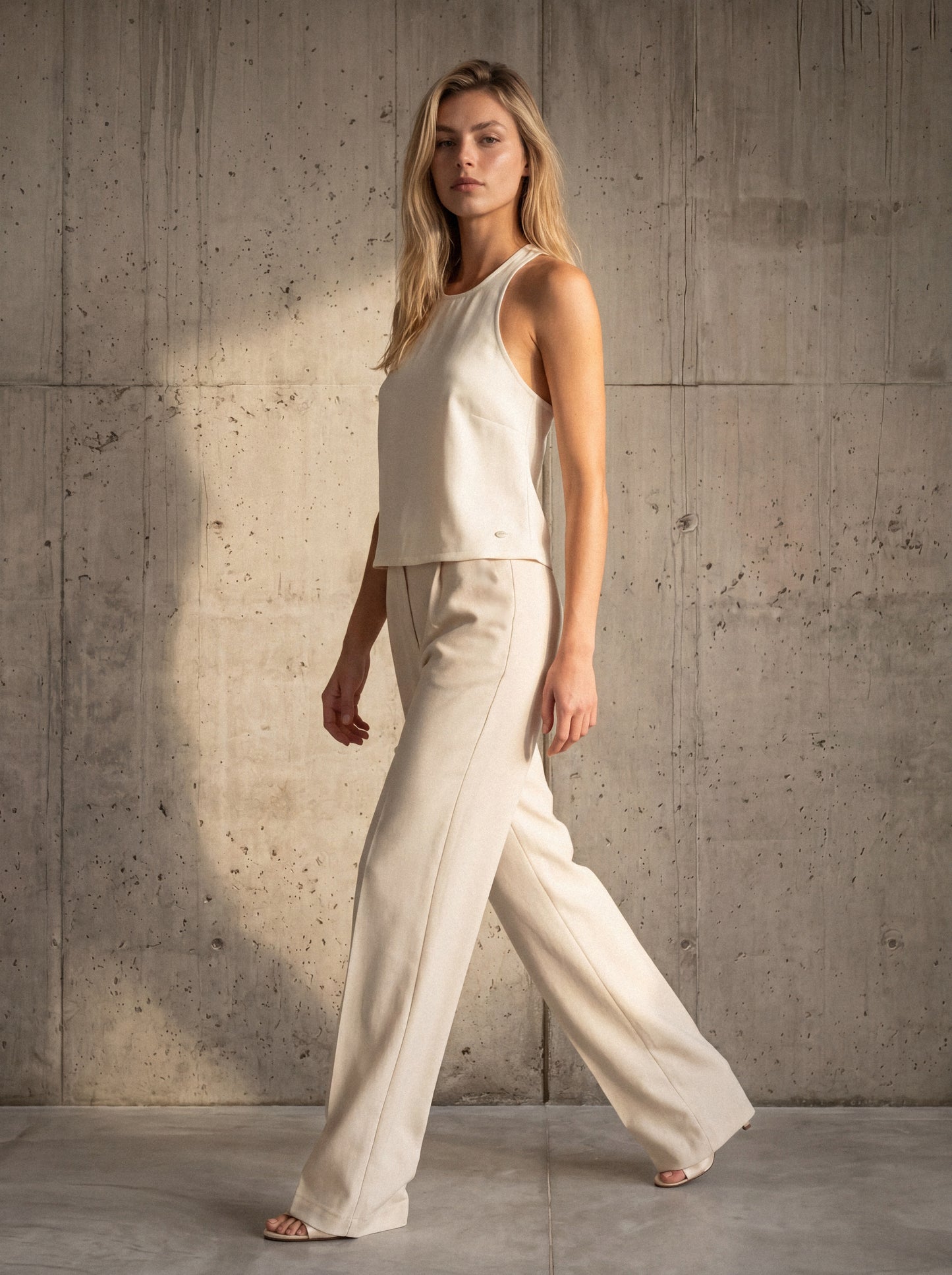Tailored tank top