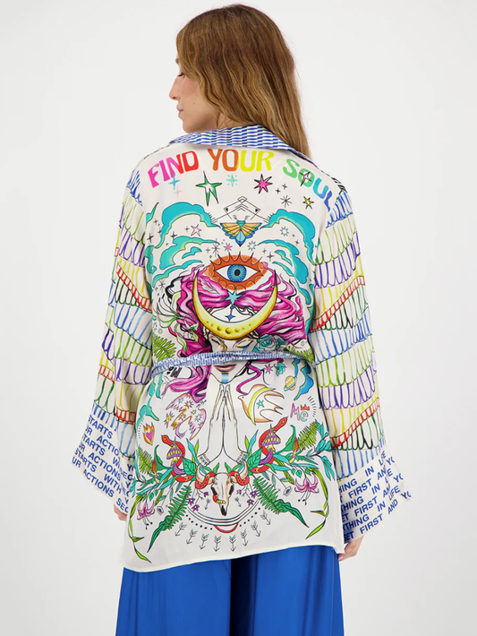 Lucia Kimono Belted Jacket