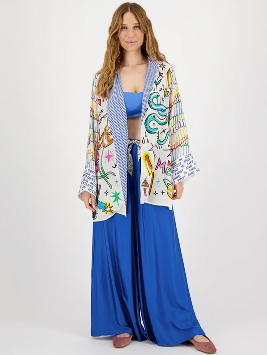 Lucia Kimono Belted Jacket