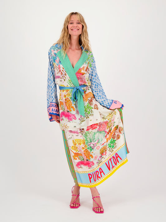 Lucia Kimono Belted Jacket