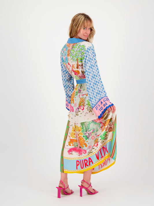 Lucia Kimono Belted Jacket