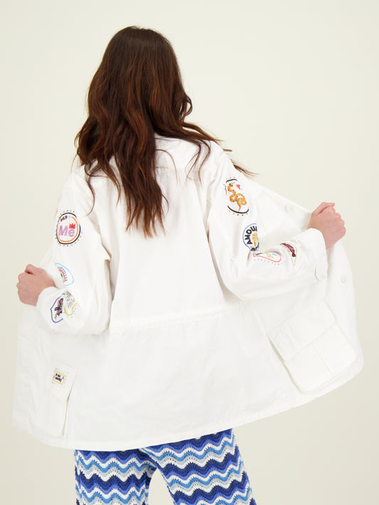 Sloane Utility Embroidery Jacket