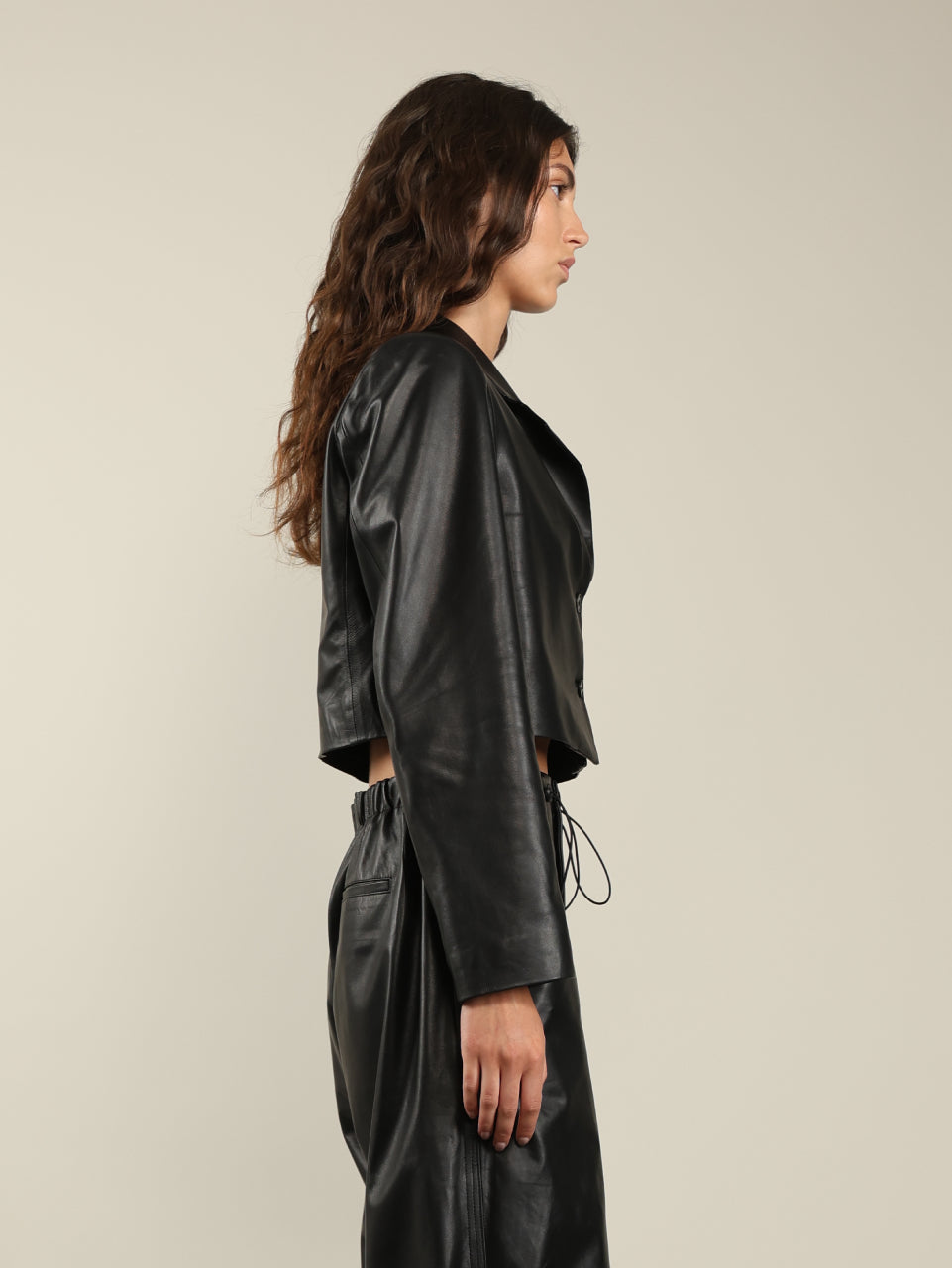 Short Leather Jacket