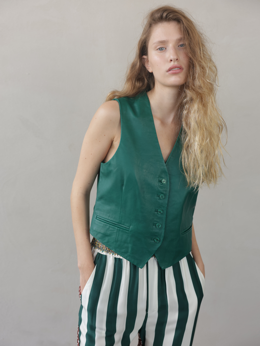 Leather Vest