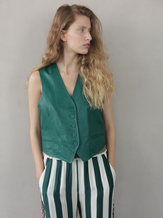 Leather Vest