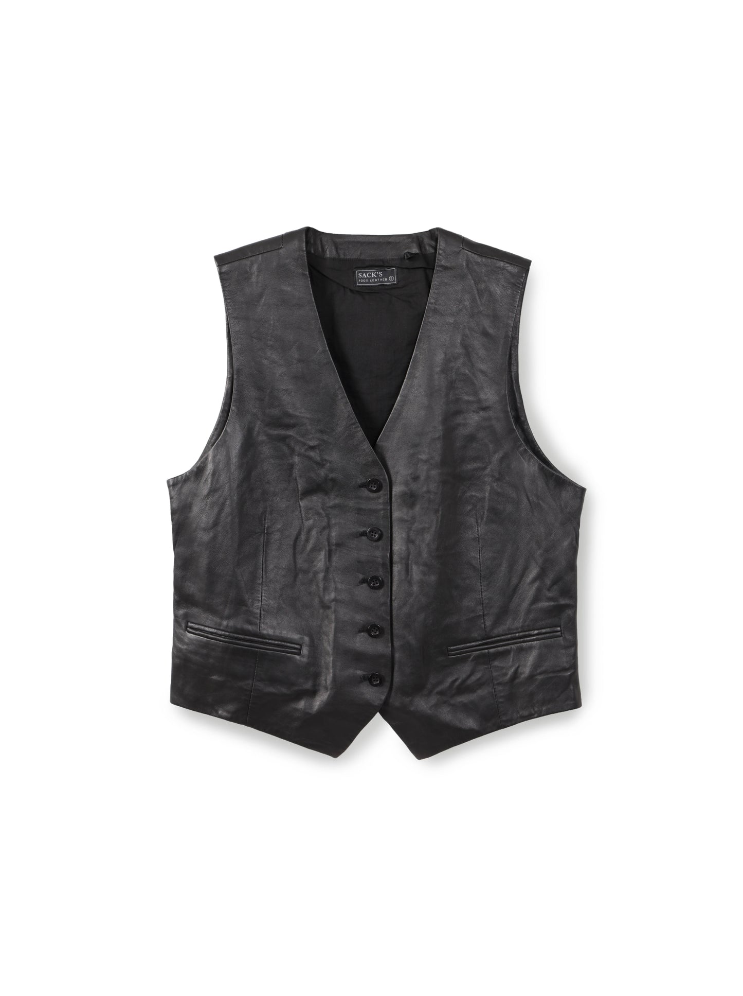 Leather vest