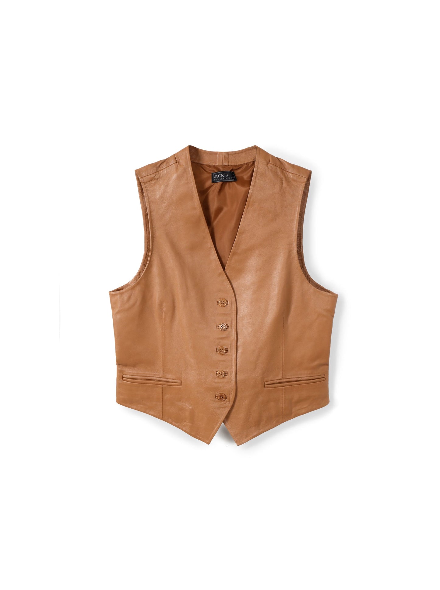 Leather vest