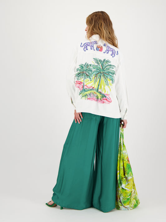 Briann Embroidered Denim Jacket