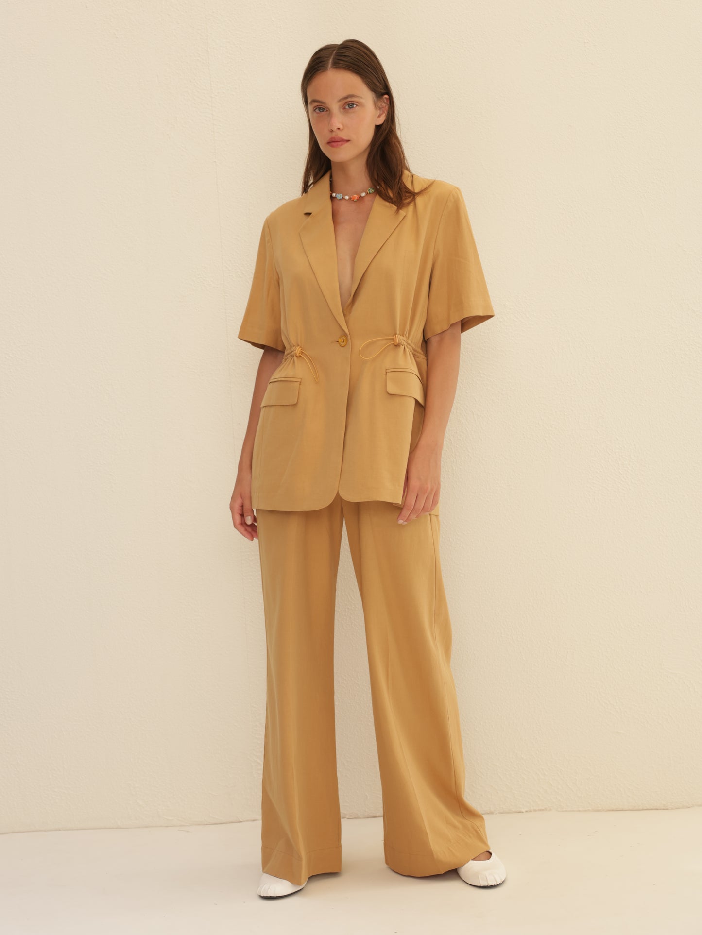 Short Sleeve Pocket Jacket