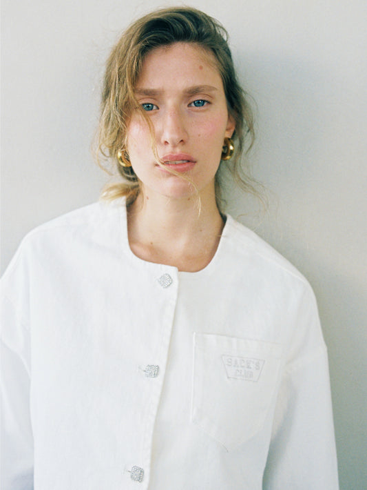 Cropped Denim Jacket