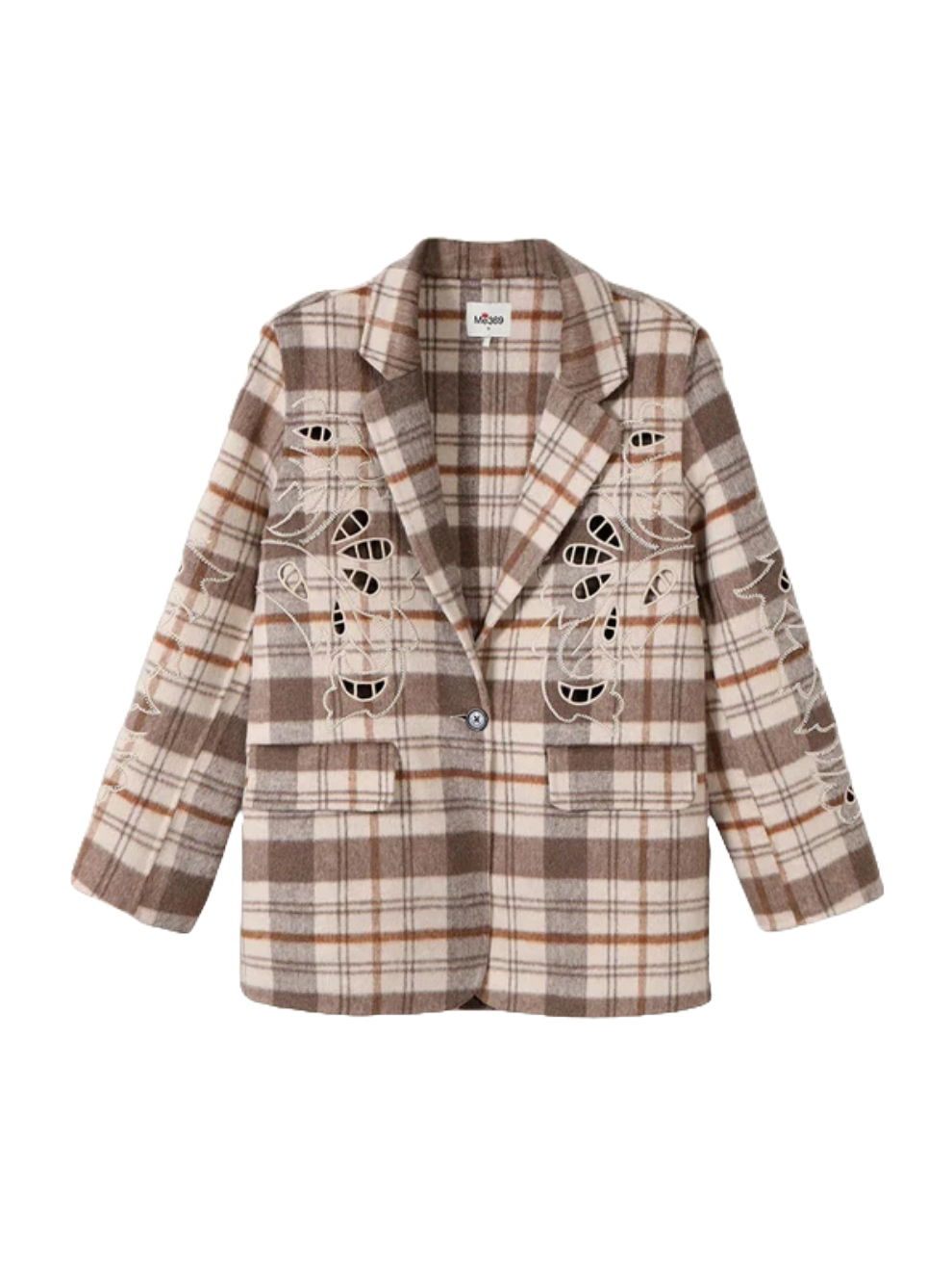 Kinsley Emb Wool Jacket