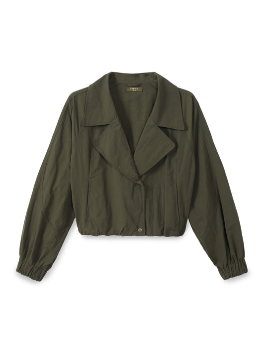 Nylon Collar Jacket