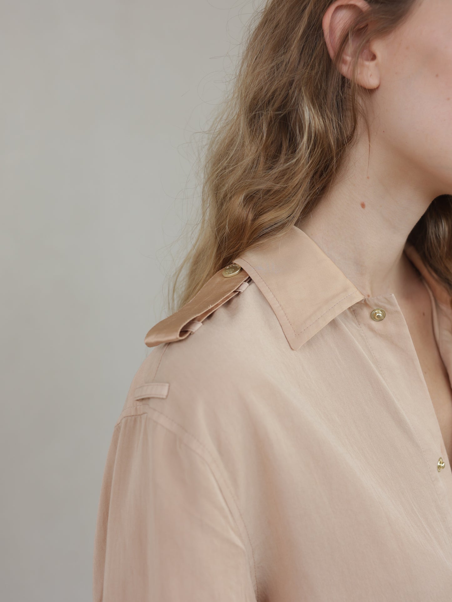 Mixed Satin Jacket