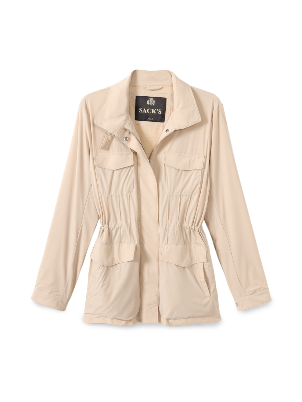 Nylon pocket jacket