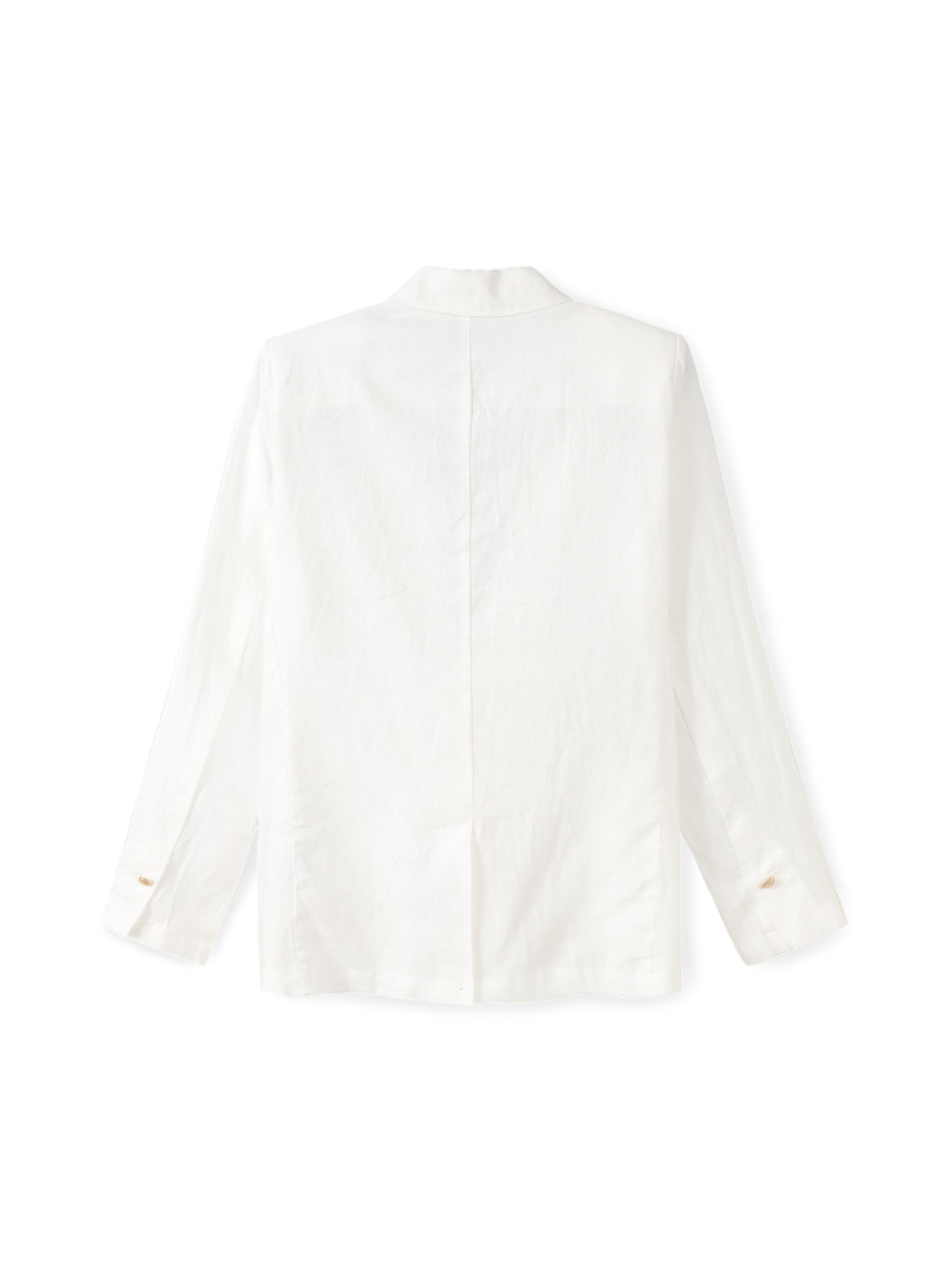 Tailored linen jacket