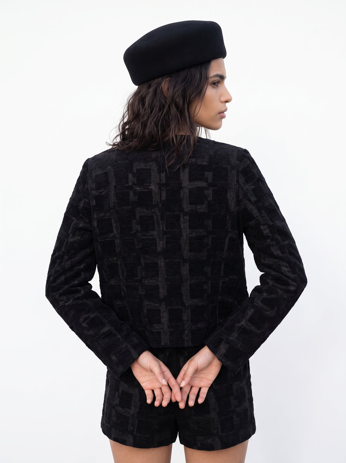 Tailored Jacquard Jacket