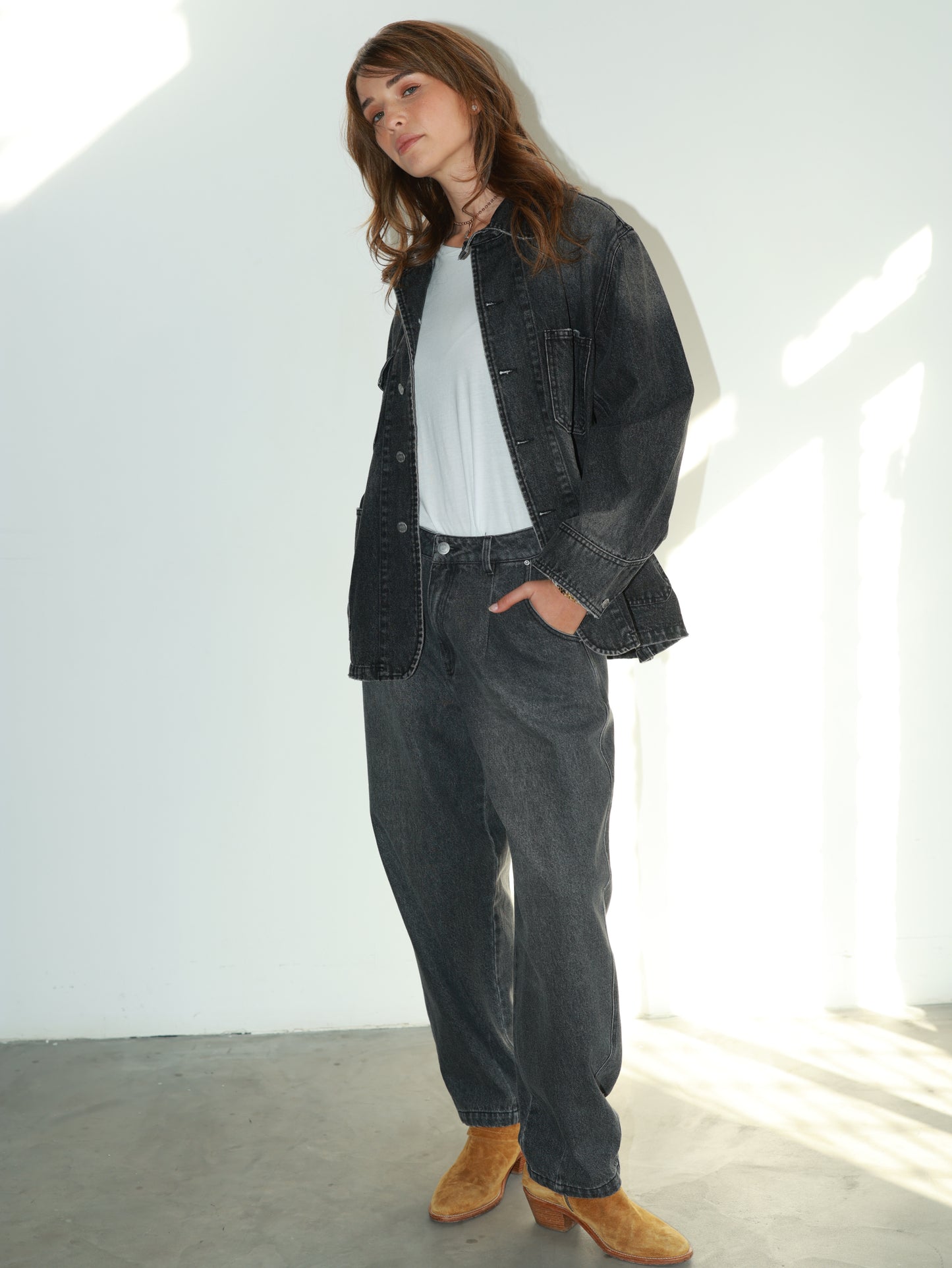 Nava Baggy Tapered Pants