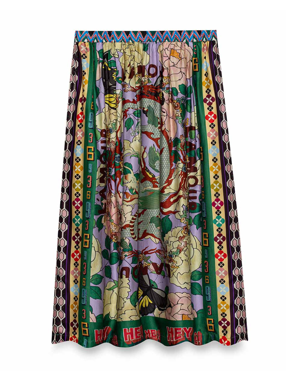 Vanessa Printed Midi Skirt