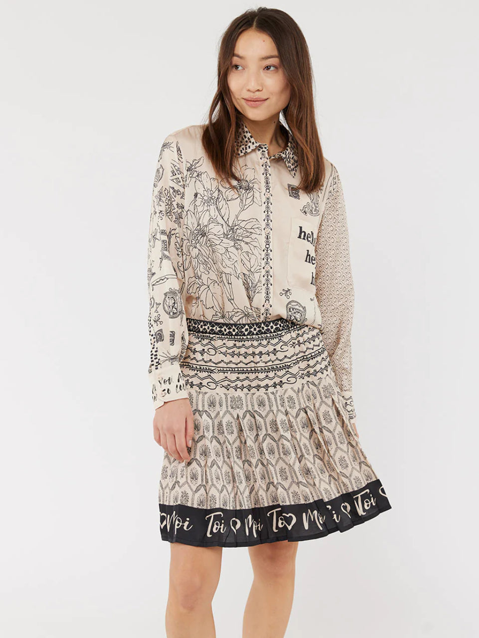 Diana Pleated Skirt