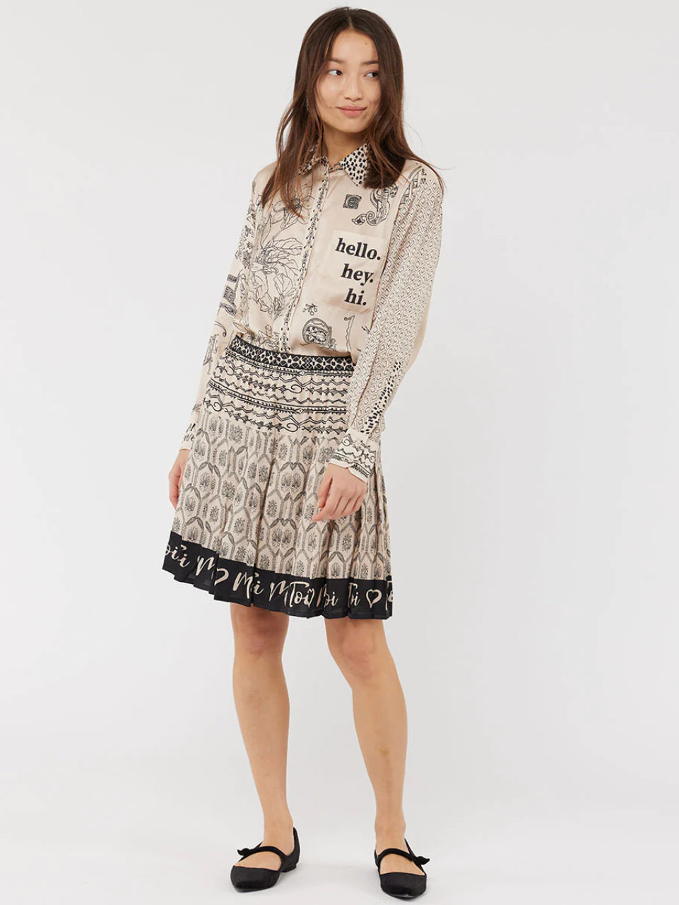 Diana Pleated Skirt