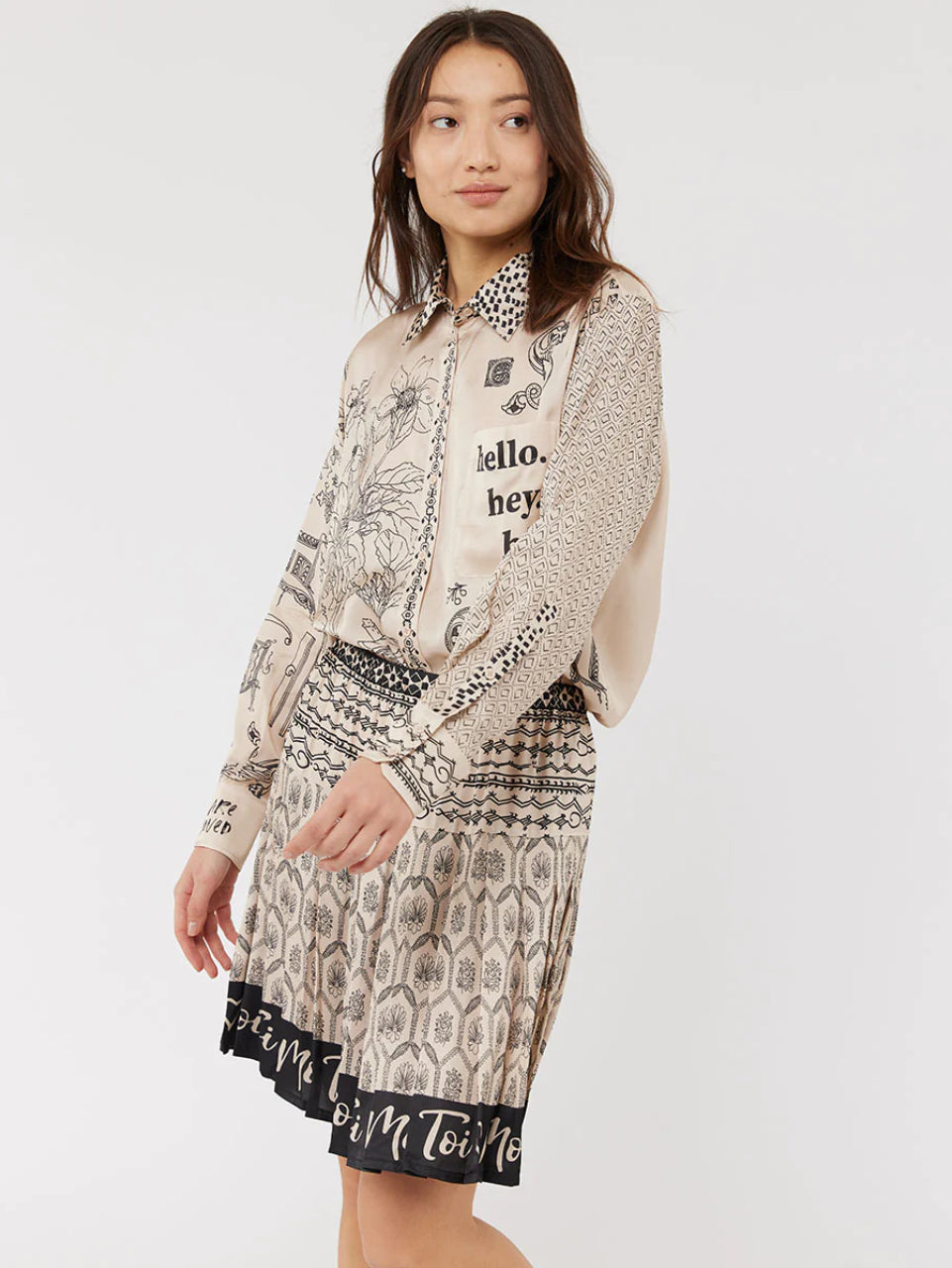 Diana Pleated Skirt