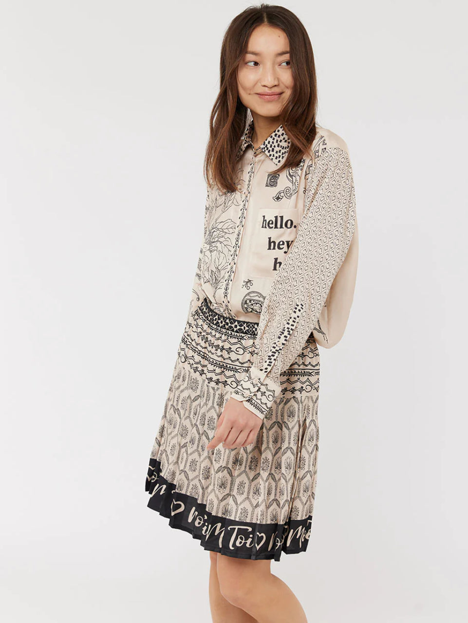 Diana Pleated Skirt