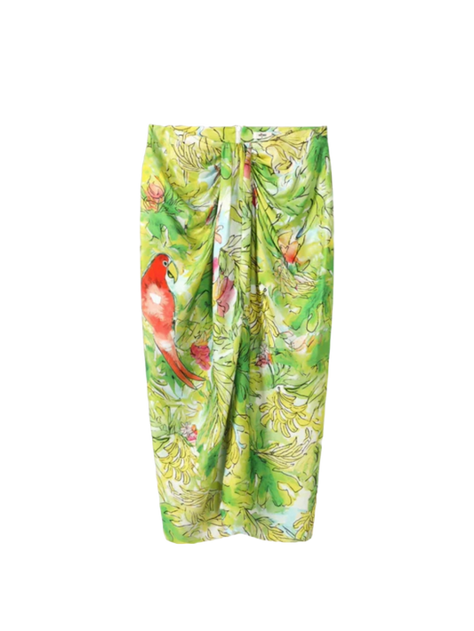 Luna Tie Front Skirt