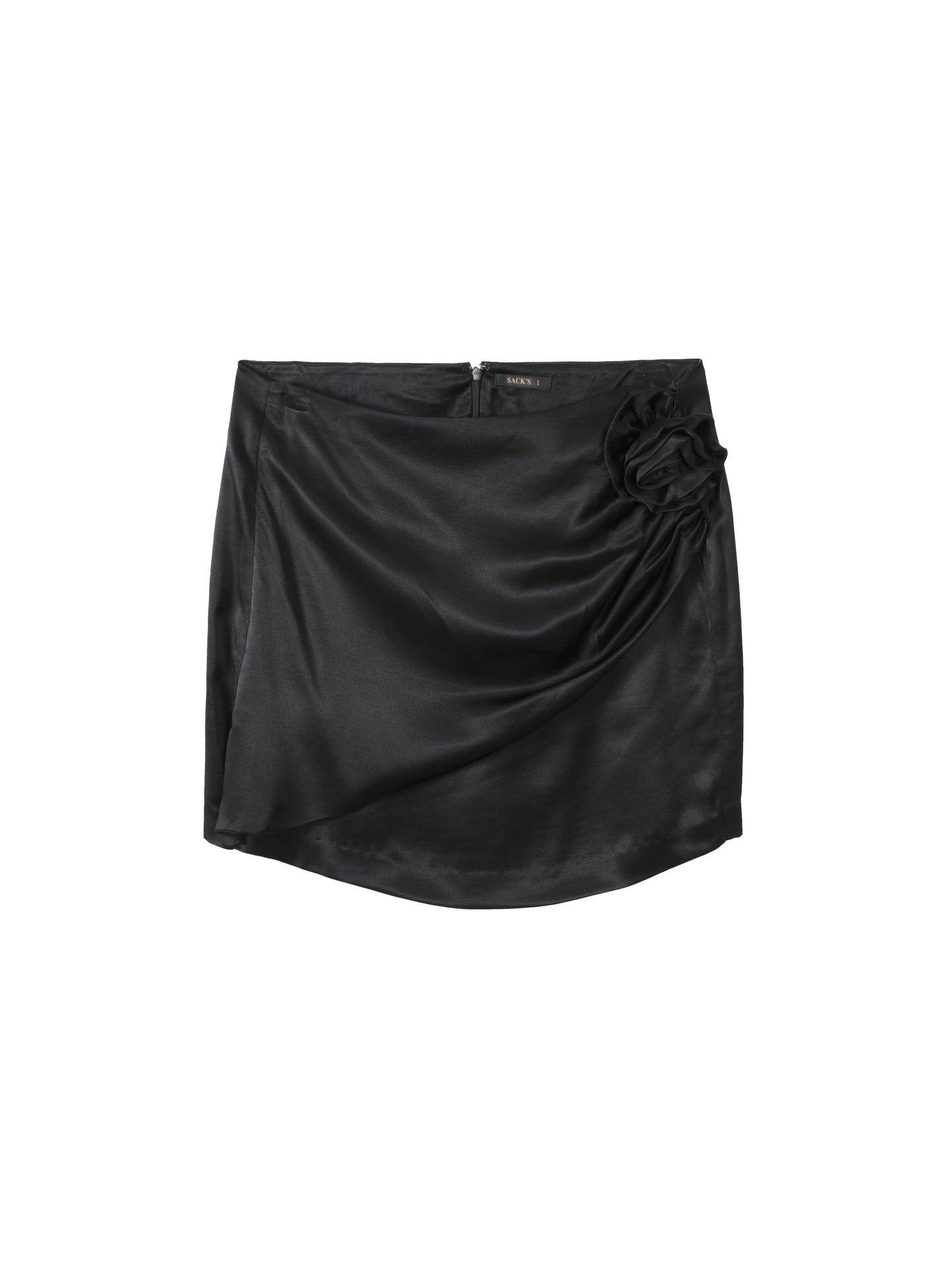 Satin Mini Skirt
