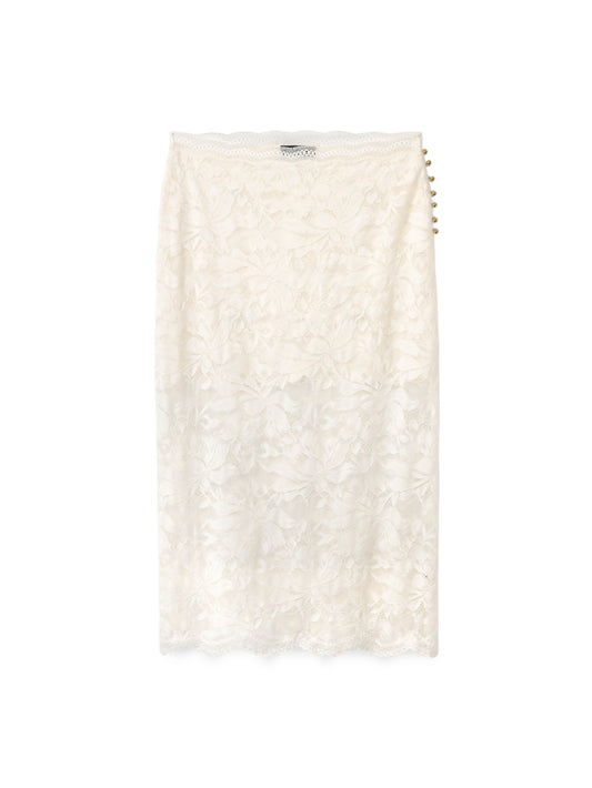 Lace Midi Skirt