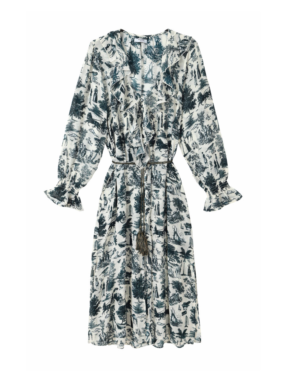 Leaf Print Dress